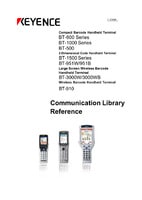 BT-600/1000/500/1500/951W/951B/3000W/3000WB/910 Communication Library Reference (English)